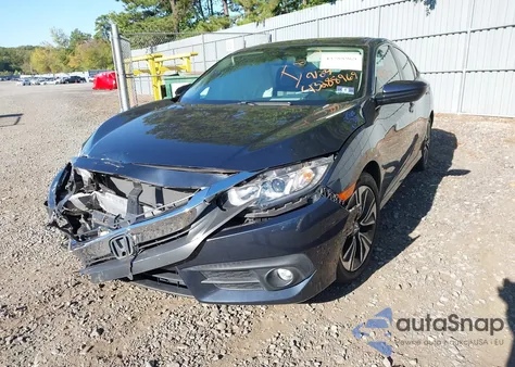 2017 Honda Civic Ex-T from USA, damaged, VIN 19XFC1F31HE206844